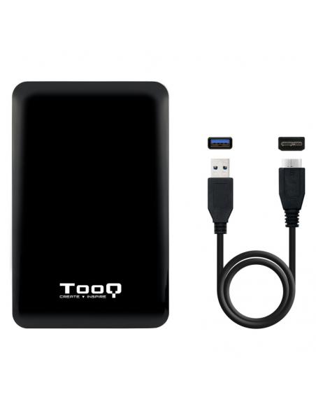 Tooq TQE-2538B Caja Slim HDD 2.5" USB 3.1Gen1