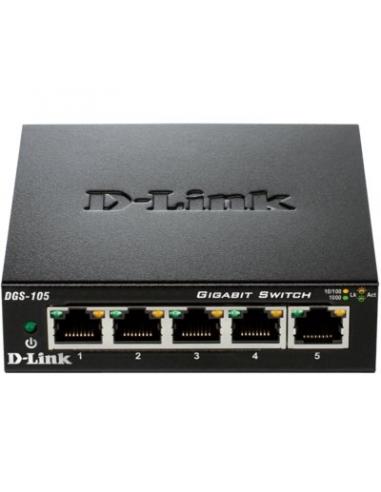 D-Link DGS-105 Switch 5xGB Metal