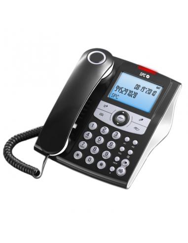 SPC 3804N Telefono ELEGANCE ID 70M ML ID LCD Negro