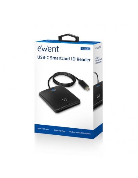 EWENT EW1055 Lector Tarjetas USB-C/ DNI electronic