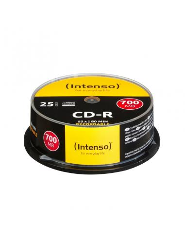 Intenso CD-R 700MB/80min tubo 25 unidades