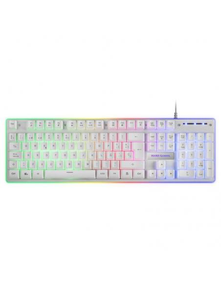 Mars Gaming Combo MCPX GAMING 3IN1 RGB BLANCO