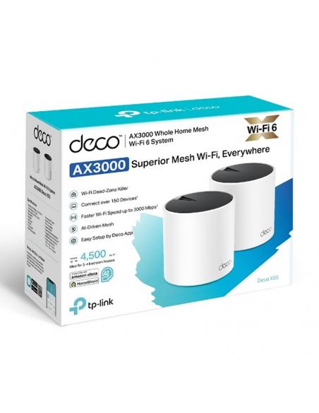 TP-Link Deco X55 (2-pk) WiFi6 AX3000 Dual Mesh