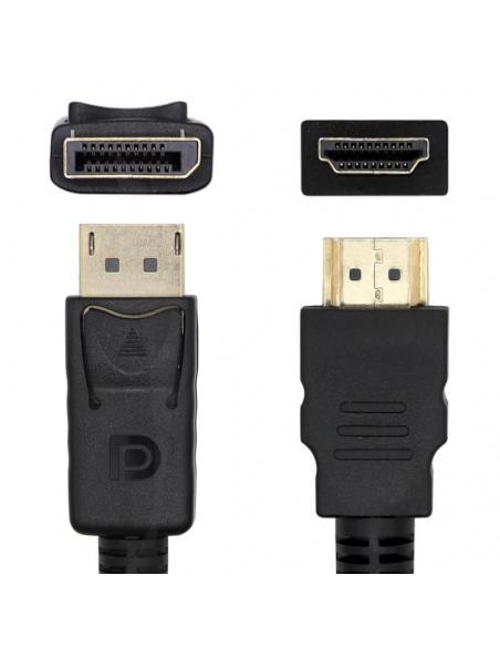 Aisens Cable Conversor DISPLAYPORT/M-HDMI/M, 2.0m