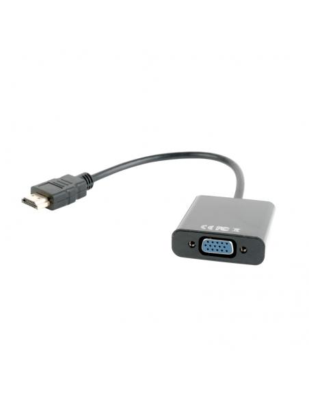 Gembird Adaptador HDMI(M) a VGA(H) + Audio