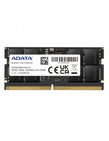 ADATA RAM  AD5S480016G-S SO DIMM 16GB 4800Mhz DDR5