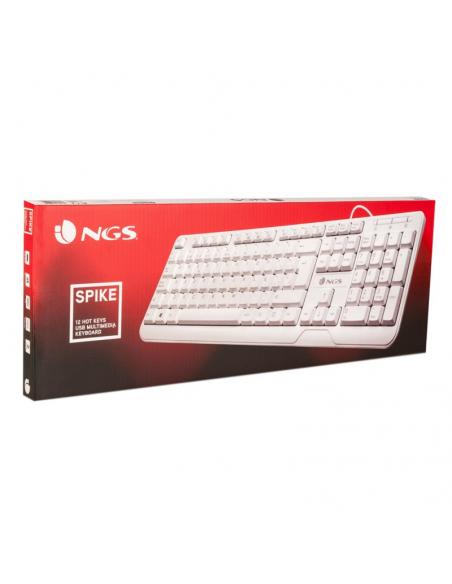 NGS teclado USB SPIKE 12 teclas multimedia