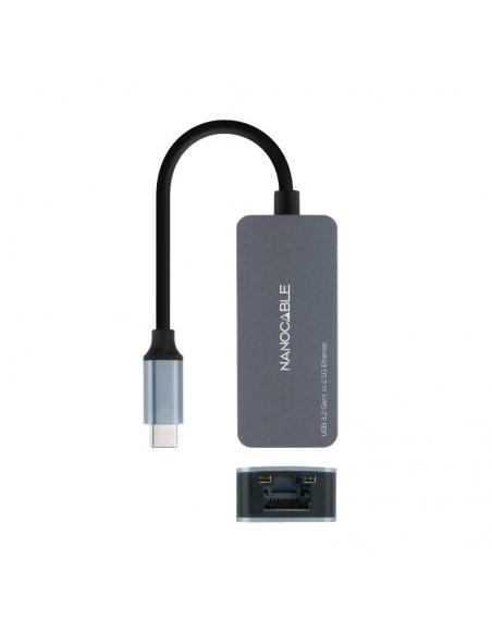 Nanocable Conversor USB-C a Ethernet 2.5G