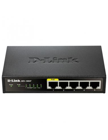 D-Link DES-1005P Switch 5x10/100Mbps 1xPoE