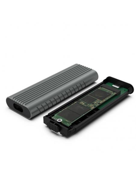 EWENT CARCASA PCIe SSD/USB-C  3.2 GEN2 M.2 NVMe