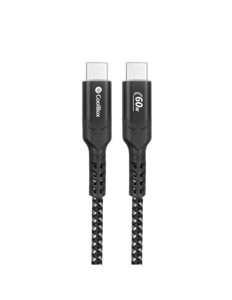 Coolbox     Cable    USB-C>USB-C   60W    Carga