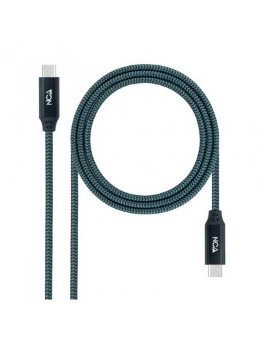 Nanocable Cable USB 3.2 Gen2x2 100W 4K USB-C 1m