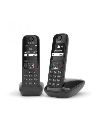Gigaset AS690 Inalámbrico DECT DUO Negro