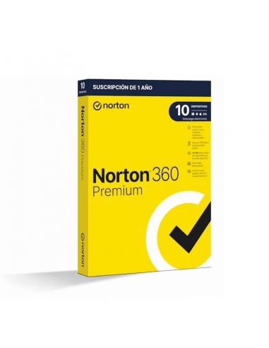 NORTON 360 Premium 75GB ES 1us 10 dispositivos 1A