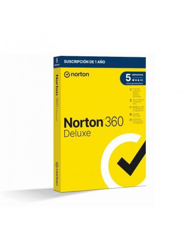 NORTON 360 Deluxe 50GB ES 1us 5 dispositivos 1A