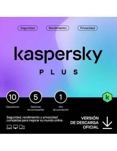 Kaspersky Plus 10L/1A ESD