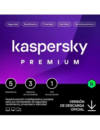 Kaspersky Premium 5L/1A ESD