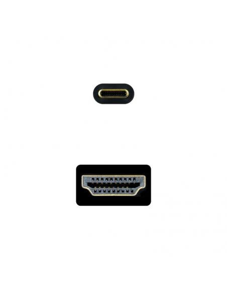 Nanocable Conversor USB-C a HDMI 1.4 4K@30HZ 3 m