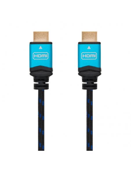 Nanocable Cable HDMI V2.0 4K@60Hz M/M 0.5 M