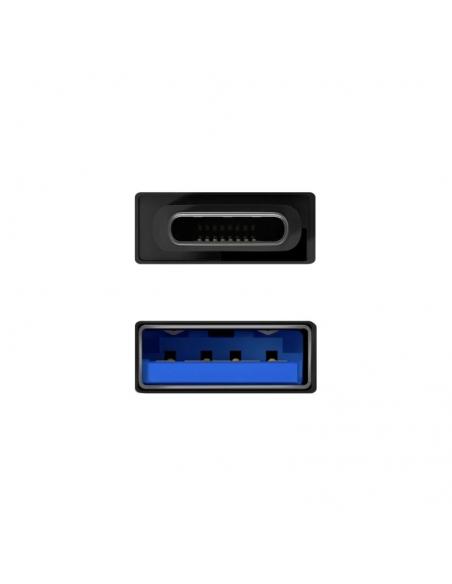 Aisens Mini Adaptador USB 3.2 Gen1 3A CM-AH Negro