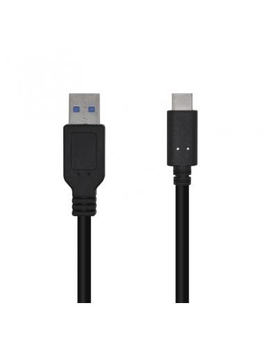 Aisens Cable USB 3.1 Gen2 10G3A C/M-A/M Negro 1.5M