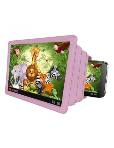 Celly amplificador de pantalla para niños Rosa