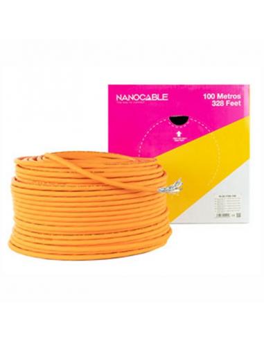 Nanocable Cable Red CAT7 CPR LSZH AWG23 100M