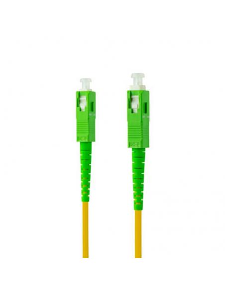 Nanocable Cable fibra SC/APC LSZH Amarillo 20m