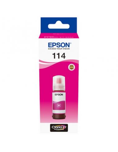 Epson Botella Tinta Ecotank 114 Magenta
