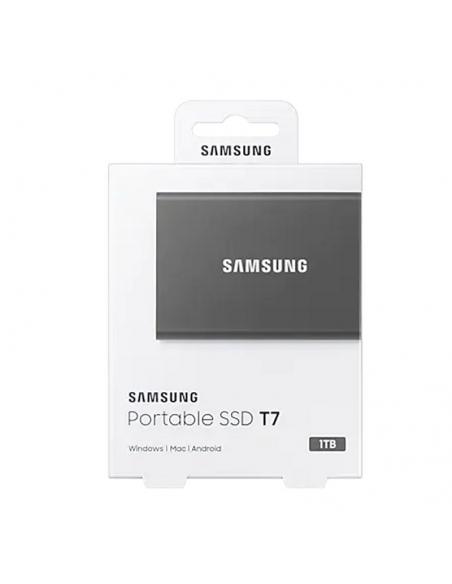 Samsung T7 SSD Externo 1TB NVMe USB 3.2  Gris