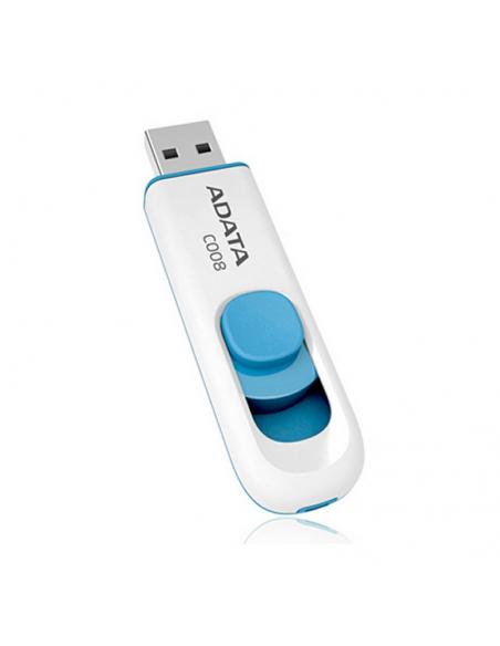 ADATA Lapiz Usb C008 64GB USB 2.0 Blanco/Azul