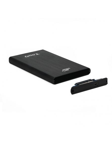 TooQ TQE-2522B caja HD 2.5" SATA3 USB 3.0 Negra