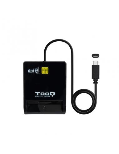Tooq Lector de tarjetas DNIE SIM USB-C negro