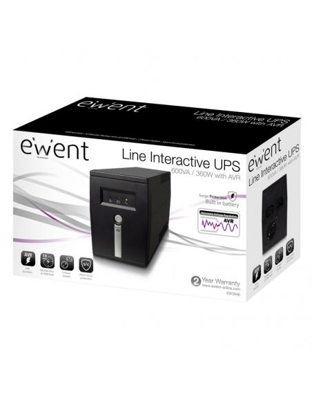 EWENT SAI EW3946 UPS 600VA Line Interactive