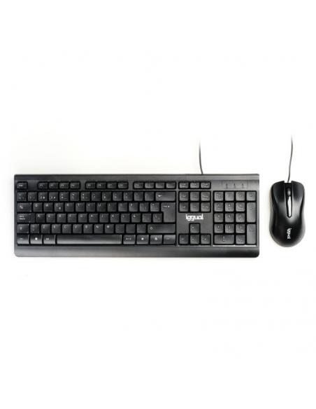 iggual Kit teclado y ratón CMK-BUSINESS negro