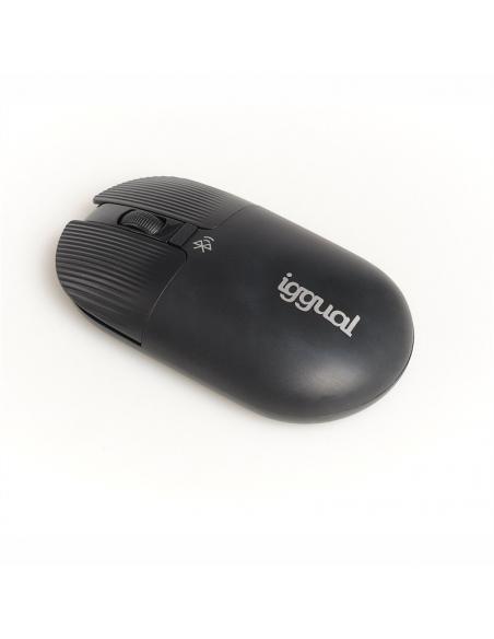iggual Ratón Bluetooth YIN-1600DPI negro