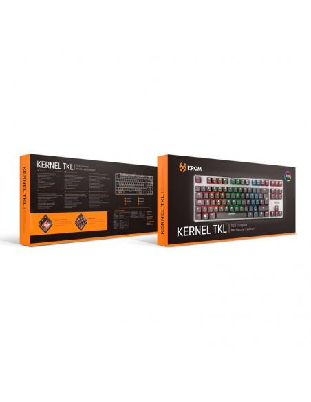 Krom Teclado mecánico RGB Krom KERNEL TKL (ten-key