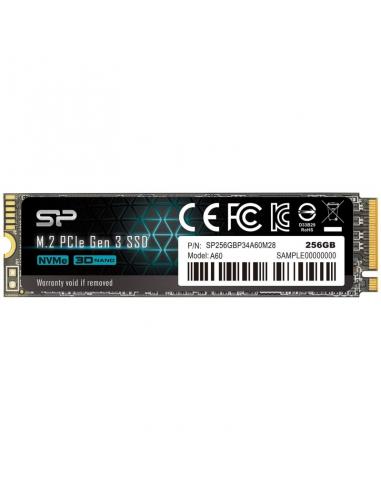 SP P34A60 256GB SSD M.2 PCIe Gen3x4 Nvme