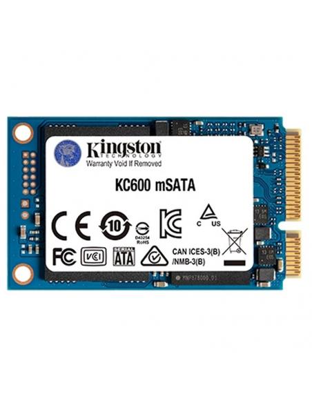 Kingston SKC600MS/1024G SSD 1024GB TLC 3D mSATA