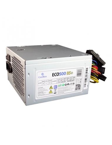 CoolBox Fuente Alim. ATX  ECO-500 85+ EFI