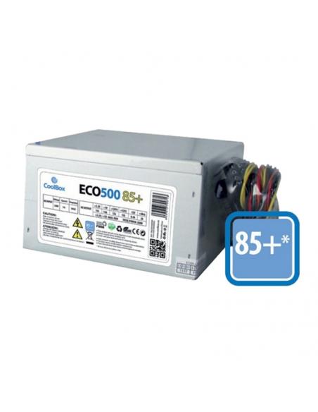 CoolBox Fuente Alim. ATX  ECO-500 85+ EFI