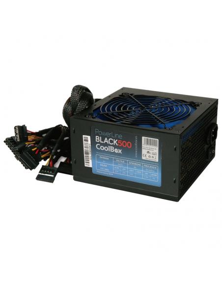 CoolBox Fuente Alim. ATX Powerline Black 500