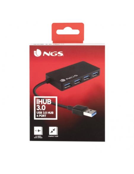 NGS IHUB3.0 HUB 4 puertos USB 3.0