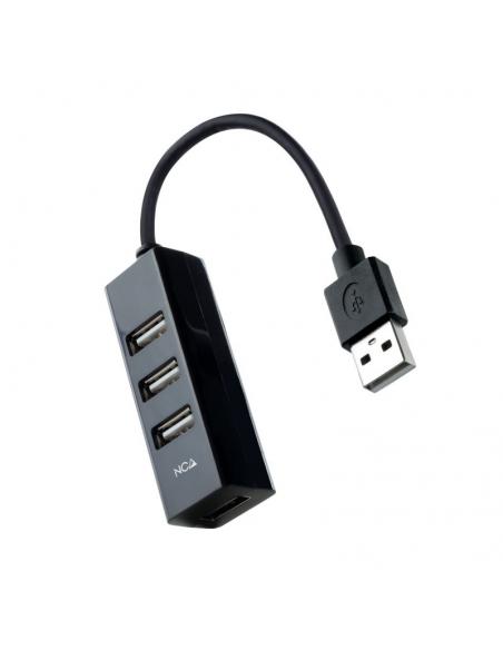 Nanocable Hub USB 2.0 con 4 Puertos de USB 2.0